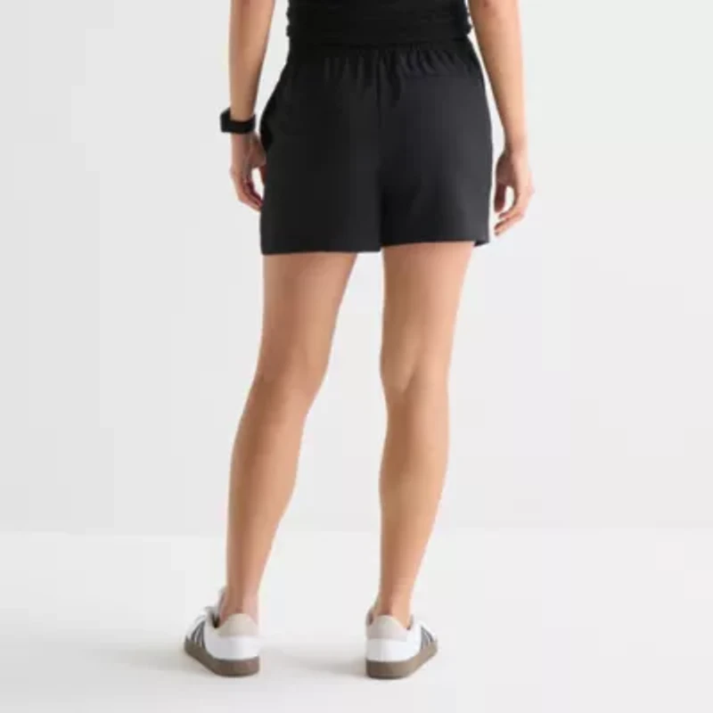 Stylus Womens High Rise Pull-On Short