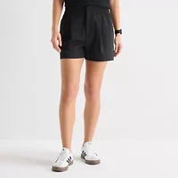 Stylus Womens High Rise Pull-On Short