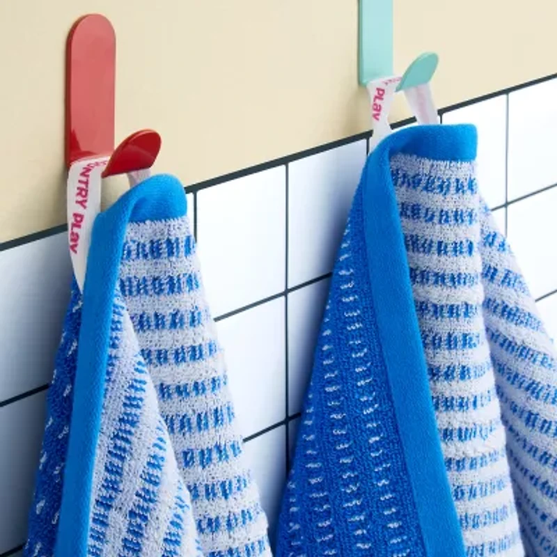 Town And Country Striped Reversible 6-pc. Quick Dry Bath Towel Set