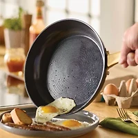 Farberware Forged Induction Ceramic Nonstick Cookware Set 9-Pc, Black