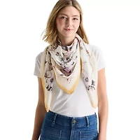 Collection Xiix Toile Floral Square Scarf