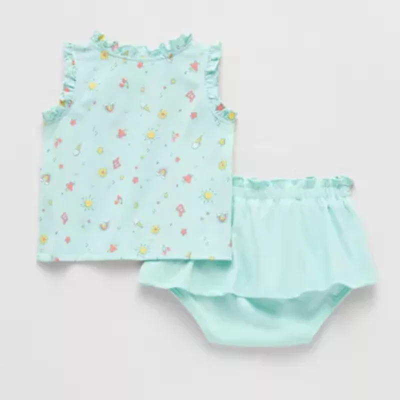 Okie Dokie Baby Girls 2-pc. Skort Set