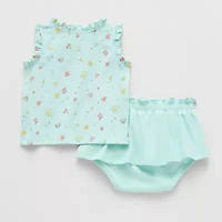 Okie Dokie Baby Girls 2-pc. Skort Set