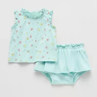 Okie Dokie Baby Girls 2-pc. Skort Set