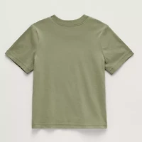 Okie Dokie Toddler & Little Boys Round Neck Short Sleeve Regular Fit Graphic T-Shirt