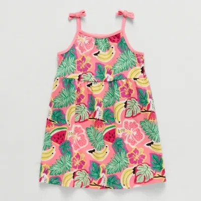 Okie Dokie Toddler & Little Girls Sleeveless A-Line Dress