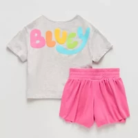 Toddler Girls Bluey 2-pc. Short Set