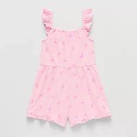 Thereabouts Girls Sleeveless Romper