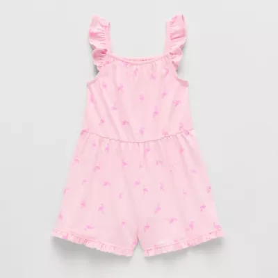 Thereabouts Girls Sleeveless Romper