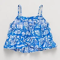 Thereabouts Little & Big Kid Girls Square Neck Tank Top