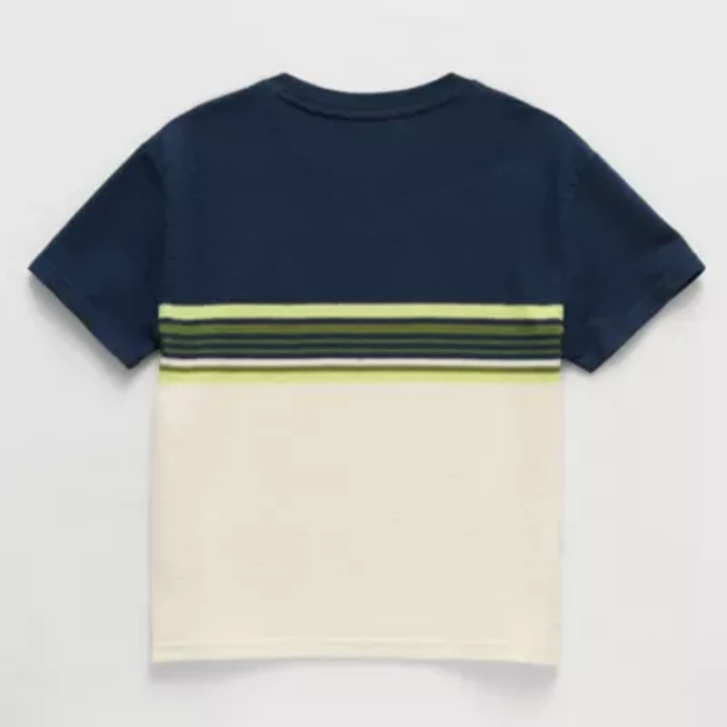 Thereabouts Oversized Little & Big Kid Boys Crew Neck Short Sleeve T-Shirt