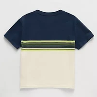 Thereabouts Oversized Little & Big Kid Boys Crew Neck Short Sleeve T-Shirt