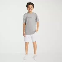 Champion Big Kid Boys Round Neck Short Sleeve Regular Fit Graphic T-Shirt