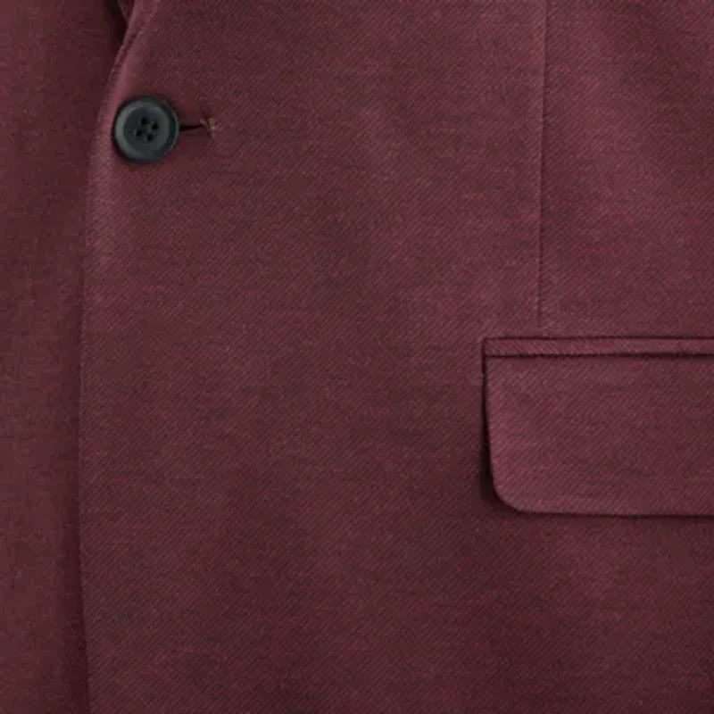J. Ferrar 360 Stretch Knit Texture Mens Slim Fit Sport Coat
