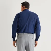 Shaquille O'Neal XLG™ Big And Tall Mens Button Down Dress Shirt + Tie Set