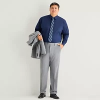 Shaquille O'Neal XLG™ Big And Tall Mens Button Down Dress Shirt + Tie Set