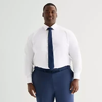 Shaquille O'Neal XLG™ Big And Tall Mens Button Down Dress Shirt + Tie Set