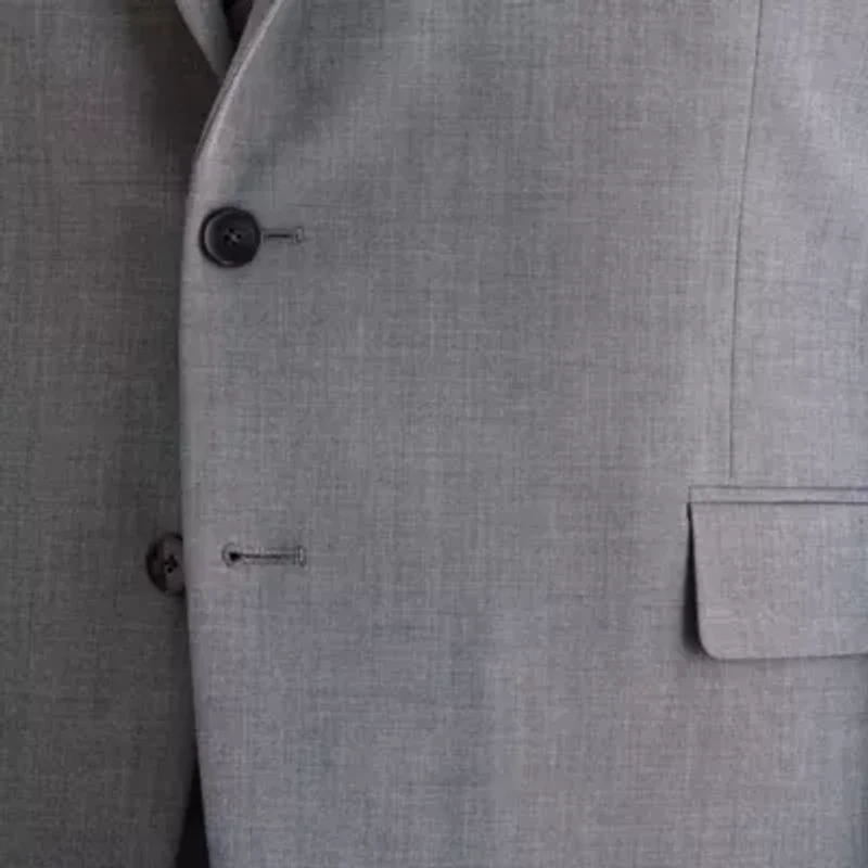 Shaquille O'Neal XLG™ Mens Stretch Fabric Classic Fit Big and Tall Suit Jacket