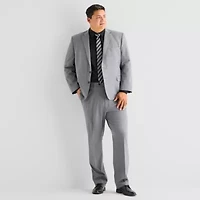 Shaquille O'Neal XLG™ Mens Stretch Fabric Classic Fit Big and Tall Suit Jacket