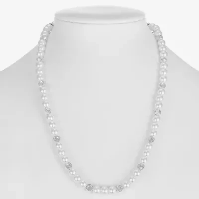 Monet Jewelry Timeless Womens 17 Inch Collar Necklace