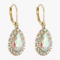 Monet Jewelry Womens Glass Drop Earrings