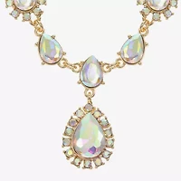 Monet Jewelry Womens Glass Inch Y Necklace