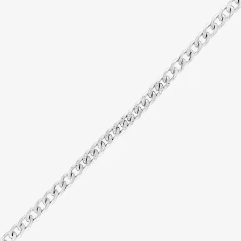Limited Quantities! Womens Sterling Silver 18 Inch Curb Chain Necklace