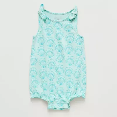 Okie Dokie Baby Girls Romper