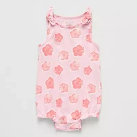 Okie Dokie Baby Girls Sleeveless Romper