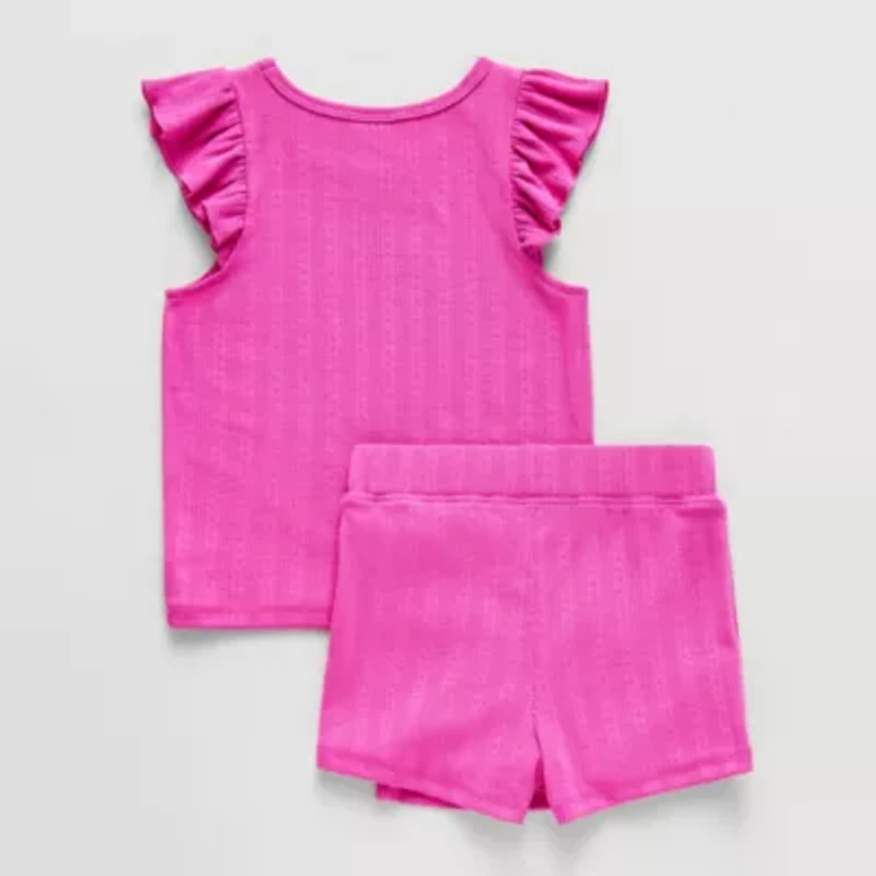 Okie Dokie Toddler & Little Girls 2-pc. Skort Set