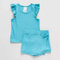 Okie Dokie Toddler & Little Girls 2-pc. Skort Set
