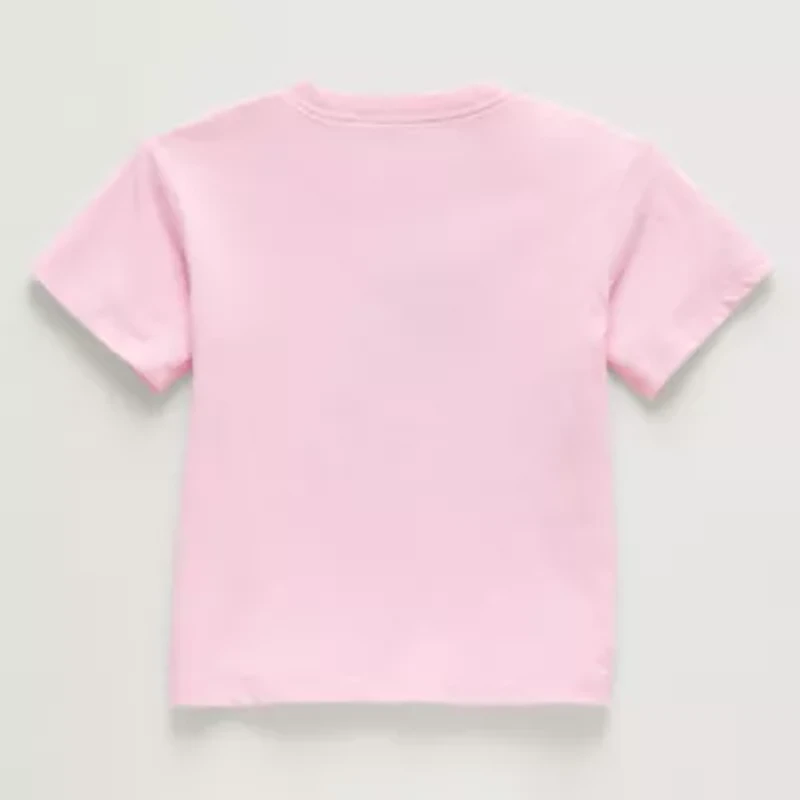 Okie Dokie Toddler & Little Girls Round Neck Short Sleeve Graphic T-Shirt