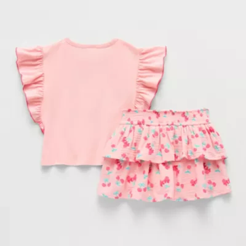 Disney Toddler Girls 2-pc. Minnie Mouse Skirt Set