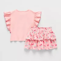 Disney Toddler Girls 2-pc. Minnie Mouse Skirt Set