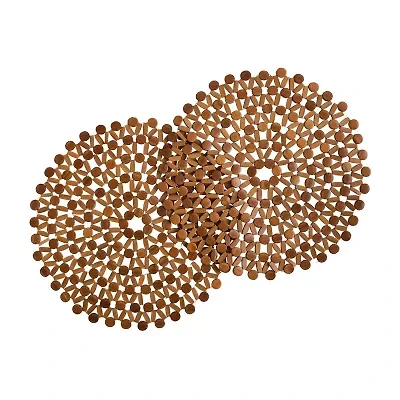 Jenny Martinez 2-pc. Wood Beaded Placemat