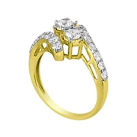 Two Forever™ 1 CT.T.W. Natural Diamond 10K Yellow Gold Engagement Ring