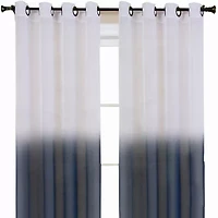 Essence Grommet Top Sheer Single Curtain Panel