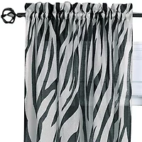 Kenya Rod Pocket Sheer Single Curtain Panel