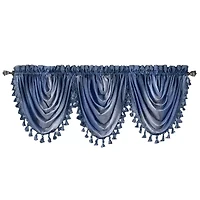 Ombre Rod Pocket Waterfall Valance