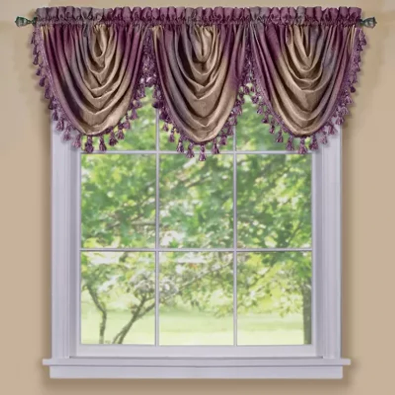 Ombre Rod Pocket Valance