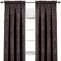Sutton Rod Pocket Blackout Single Curtain Panel