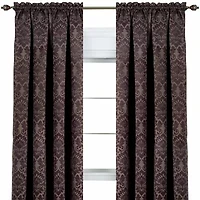 Sutton Rod Pocket Blackout Single Curtain Panel