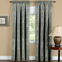 Sutton Rod Pocket Blackout Single Curtain Panel