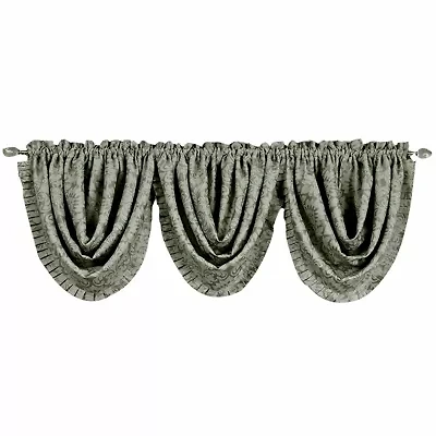 Sutton Rod Pocket Waterfall Valance