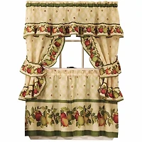 Rod Pocket Kitchen Curtains & Drapes Window Set
