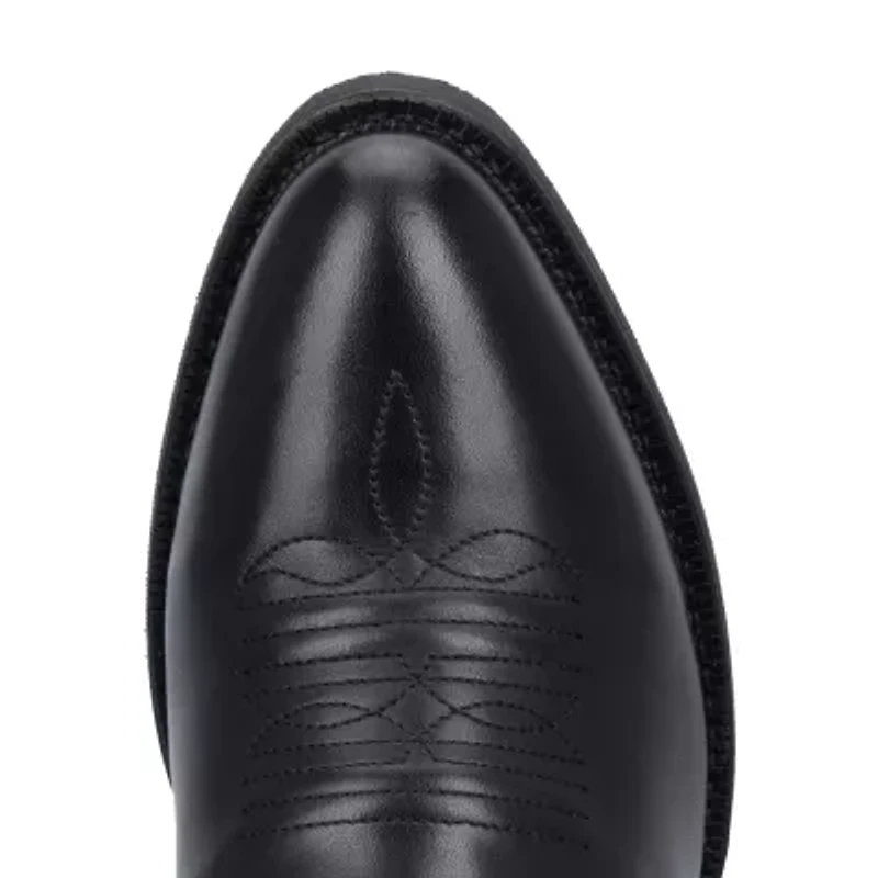 Laredo Mens Fletcher Block Heel Cowboy Boots