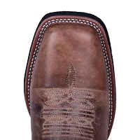 Laredo Mens Montana Block Heel Cowboy Boots