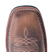 Laredo Mens Kane Block Heel Cowboy Boots
