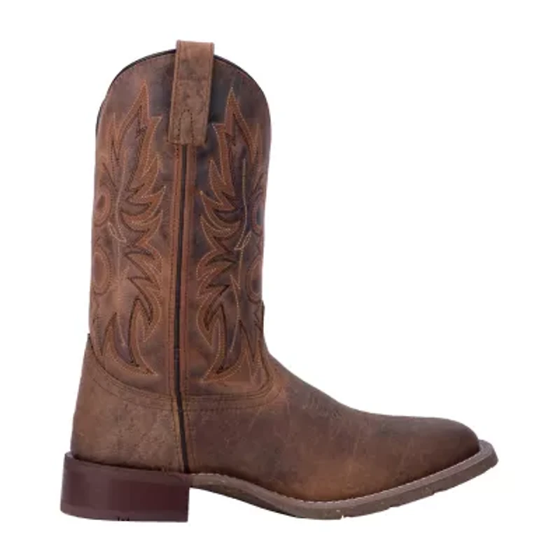 Laredo Mens Durant Block Heel Cowboy Boots