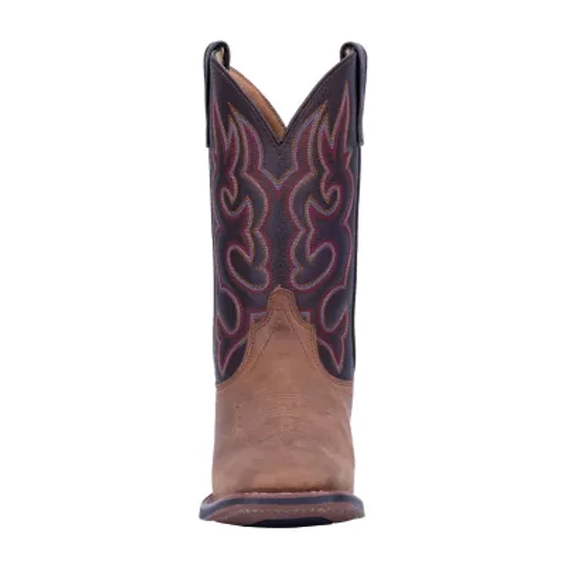 Laredo Mens Lodi Block Heel Cowboy Boots